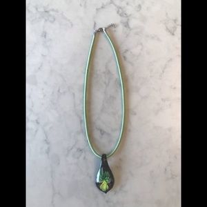 Blown Glass Necklace